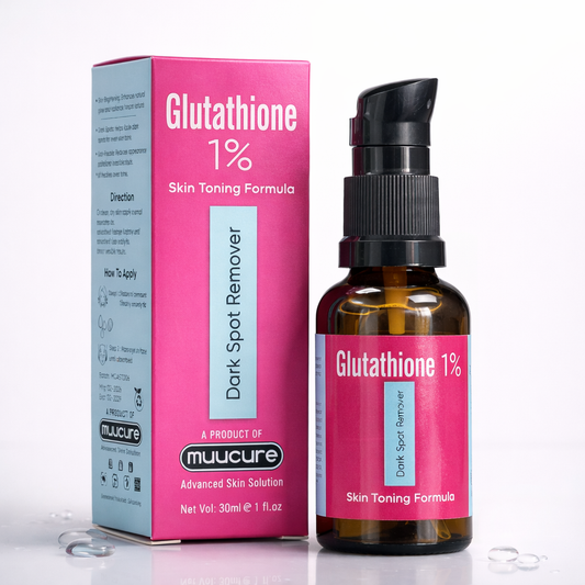 Glutathione 1%  - Dark Spot Corrector Serum  for Glowing & Evens Skin Tone
